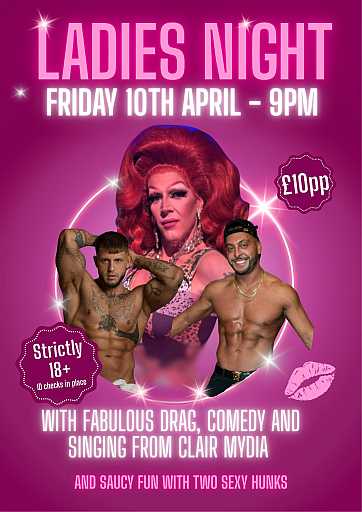 Ladies Night 10th April