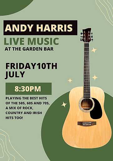 Andy Harris 10th July