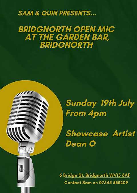 Open Mic 19th July