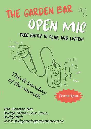 Open Mic from 4pm