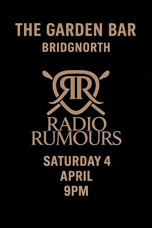 Radio Rumours at the Garden Bar