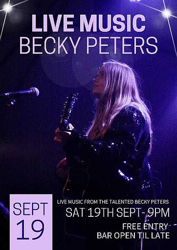 Becky Peters 19th Sept
